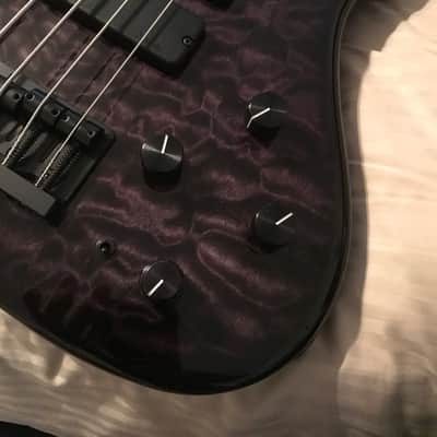 Sadowsky Will Lee NYC 5 STRING 2015 Trans Charcoal image 4