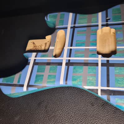Warmoth USA Custom Electric Guitar Body Satin, 6 String *Custom Paintjob Bild 6