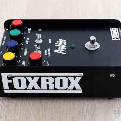 FoxRox Electronics ProVibe Uni-Vibe Chorus & Vibrato Guitar Effects Pedal w/ Power Supply image 4