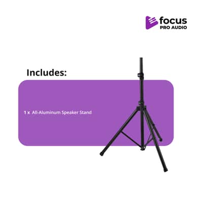 FocusProAudio All-Aluminum Speaker Stand image 4