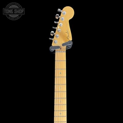 Used 2005 Fender American Deluxe HSS Mini Floyd Amber w/bag TSU22810 image 3