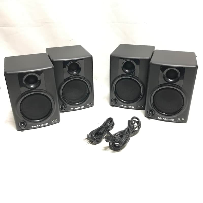 M-AUDIO Studiophile AV 30 Compact Monitor Speakers (PAIR) - USED image 1