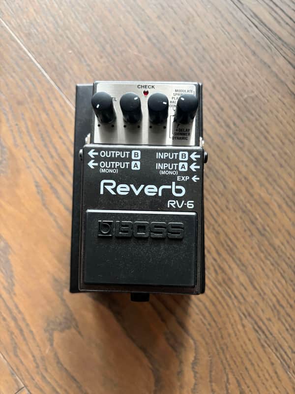 Boss RV-6 Reverb Stereo Digital Reverb Pedal w/ Original Box – Bought New / Never Used image 1