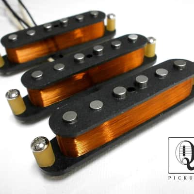 Stratocaster 1954 Pickups VINTAGE CORRECT Alnico III A3 Set HandWound Fits 50s Fender Strat 1950s 54 55 56 Q image 1