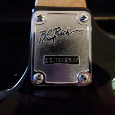 B.C. Rich Warlock 2001 Platinum Series Gloss Black imagen 7