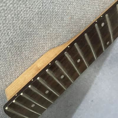 Maple Wood Guitar Neck, 22 Frets Rosewood Fingerboard image 6