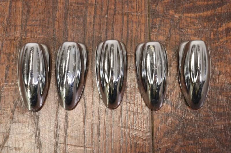 Unbranded Chrome Tom Drum Lugs 5pk #3 image 1