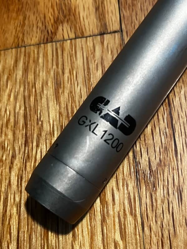 CAD GXL1200 Small Diaphragm Cardioid Condenser Microphone 2010s - Silver image 1