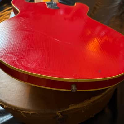 Red Mosrite Combo serial # 10 image 13