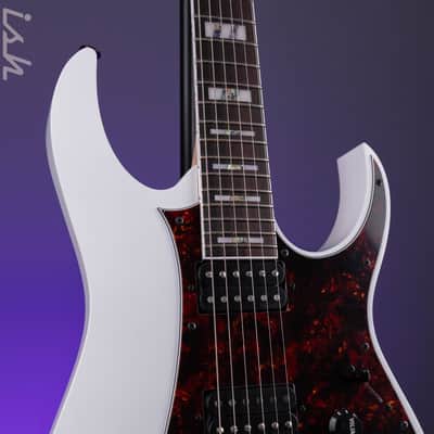 Ibanez Prestige RG653DX White Flat Electric Guitar image 4
