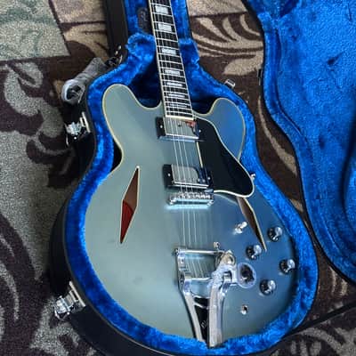 Epiphone Shinichi Ubukata Limited Edition Japan Only Signature ES-355 Pelham Blue Unplayed /As New image 1