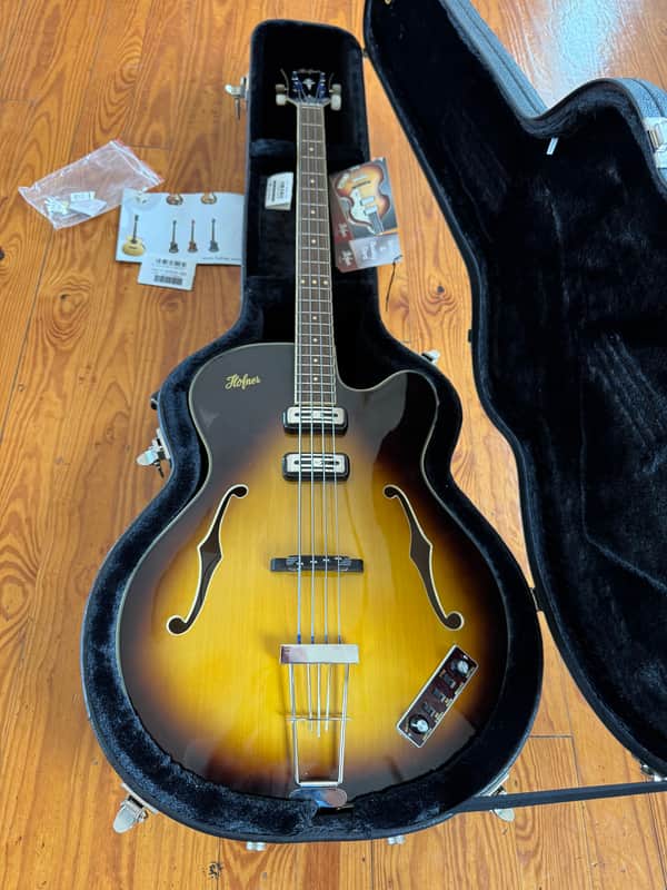 Hofner President Bass 500/5 2000s - Ct sunburst image 1