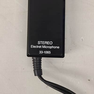 Vintage Realistic NOS Stereo Electret Condenser Microphone 33-1065 image 11