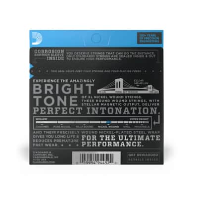 D'addario EXL145 12-54 Heavy Gauge Electric Strings image 2