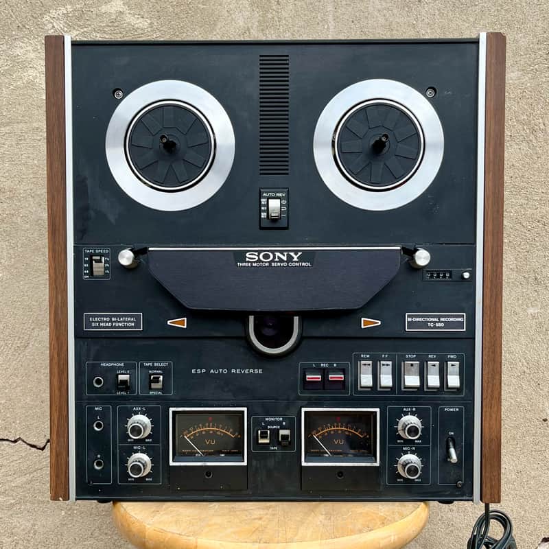 Sony TC-580 Reel To Reel 1/4'' Tape Machine image 1