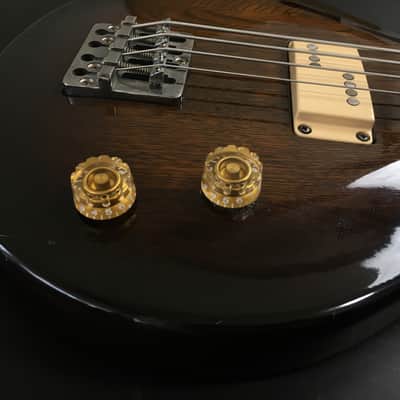 Aria Pro II CSB-450 Cardinal Series Bass Medium Scale early 80s Thru-neck Brown image 4