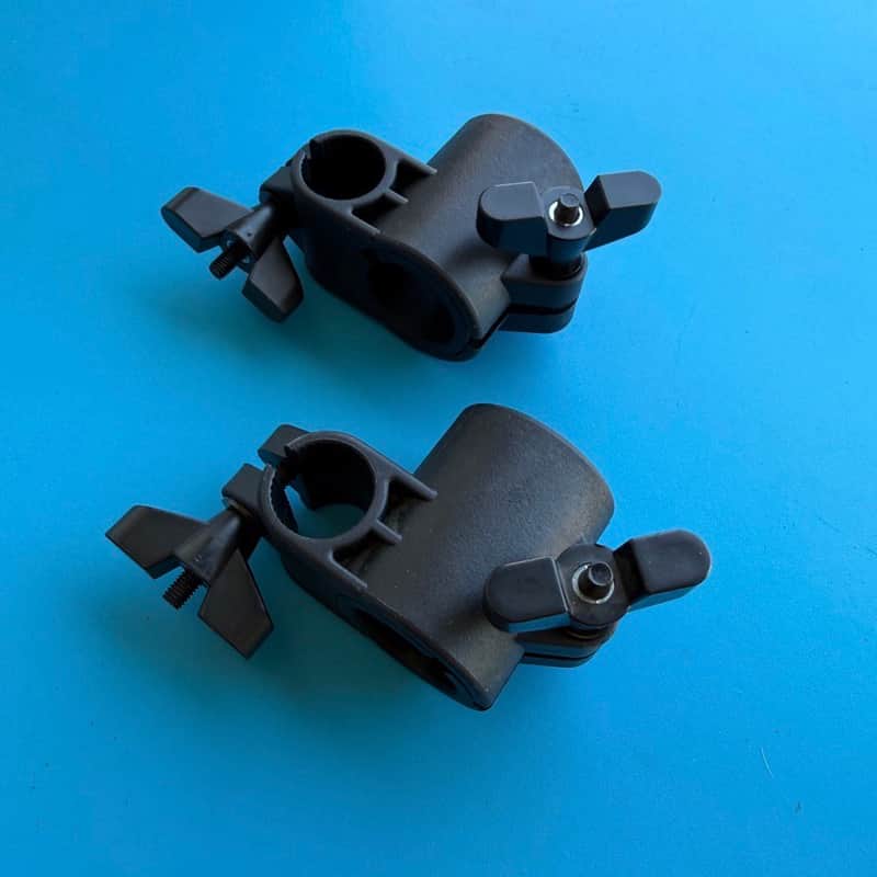 ALESIS BLAZE Electronic Drum Part: 1"x0.75" Pad Clamp Tom Cymbal Snare [4PCS] image 1