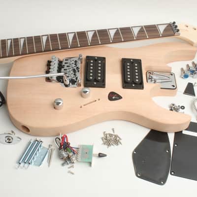 BYOGuitar Electric Guitar Kit - JS Style Unfinished image 1