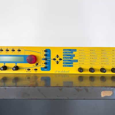 Waldorf Micro Q Rackmount Synthesizer 1999 - 2011 - Yellow