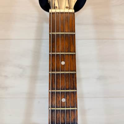Global Single Cut Electric Guitar Black MIJ Lawsuit Era Style 1970's image 4