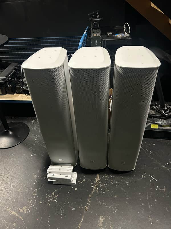 JBL CBT 1000 Line Array Column Installation Loudspeaker 2010s - White image 1