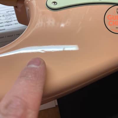 1999 Fender Japan ST62-70TX '62 Reissue Stratocaster Shell Pink CIJ w/ USA Texas Specials image 11