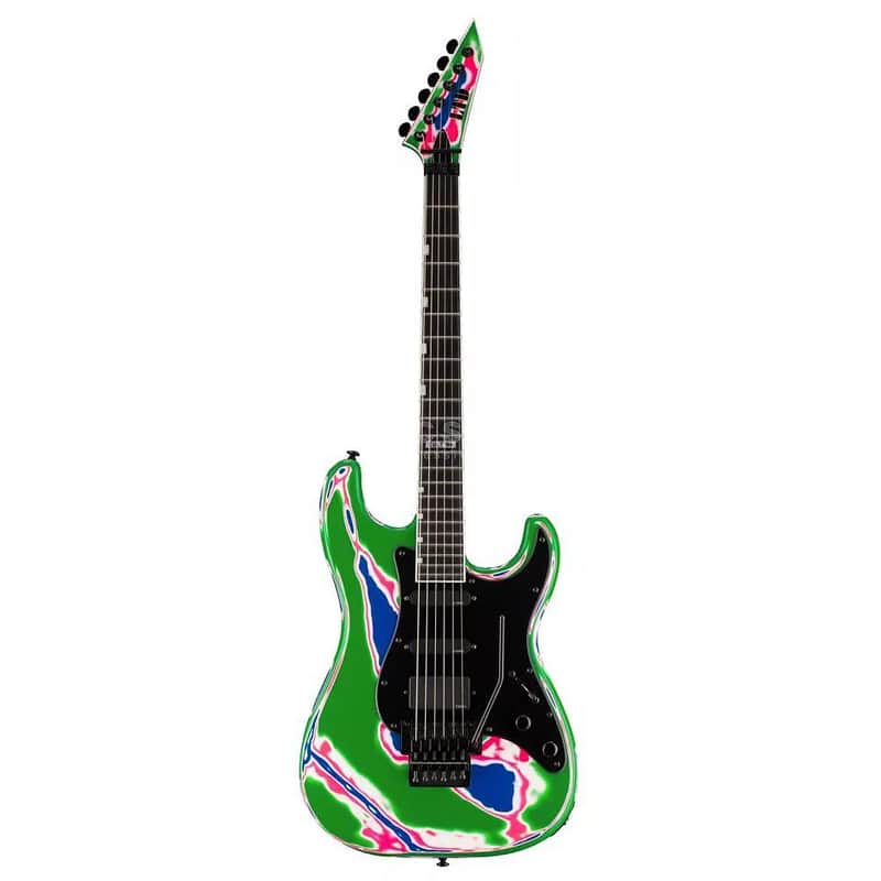ESPのリバーヴ＆ディレイ ESP LTD Cult '86 Vernon Reid Limited Edition Multi-Swirl | Reverb
