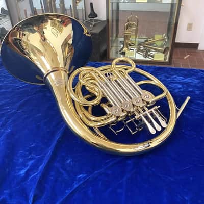 New Alexander 503MAL Double French Horn in Yellow Brass,Lacquered, Detachable Bell Flare;with Mouthpiece, Care Kit image 7