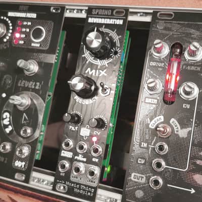 Spring Reverb MKII - Music Thing Modular (with tank) | 6HP Eurorack DIY - Unique Panel image 3
