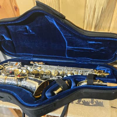 Buescher True Tone Alto Sax 1925 - Silver and 24K Gold Plate image 15
