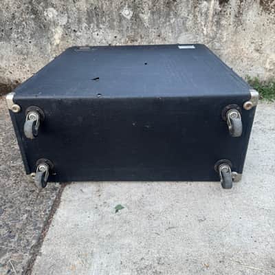 Fender Bassman 50 2x15" Speaker Cabinet Black 1970s image 9