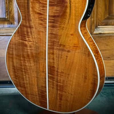 Takamine  TSP178ACK N 2019 -Flame Koa/ Thinline/ Arched Top/ W Pickup image 15