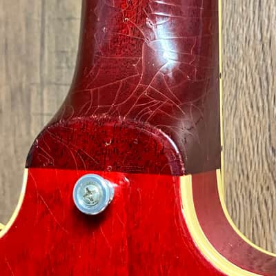 Gibson ES-335 1964 Murphy Lab Bigsby (stop tail included) - Cherry Red image 7