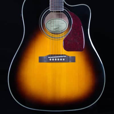 Epiphone AJ-45ME/VSS Acoustic/Electric Guitar~Sunburst~Masterbuilt