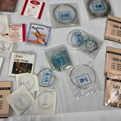 Miscellaneous Lot of Violin, Viola, Cello String Lot image 7