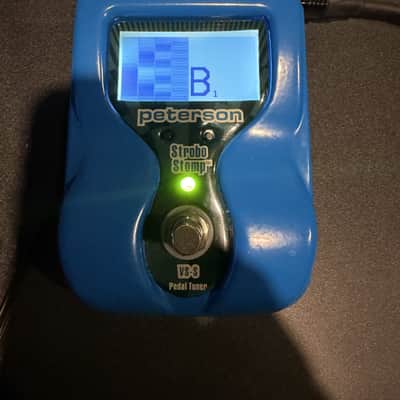 Peterson VS-S StroboStomp Pedal Tuner 2000s - Blue image 5