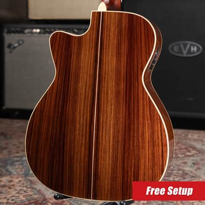 Alvarez Yairi FY70ce Acoustic/Electric Guitar - Shadowburst with Hardshell Case image 2