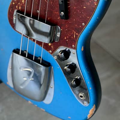 Fender Custom Shop 64 Jazz Bass Guitar 2023 - Lake Placid Blue image 3