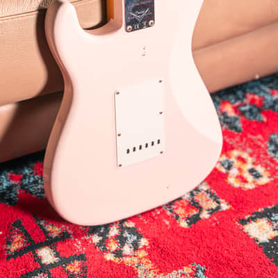 Fender Custom Shop LTD '57 Stratocaster Journeyman Relic in Super Faded Aged Shell Pink image 5