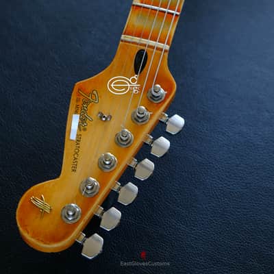 Fender Stratocaster 50th Anniversary Yellow Heavy Aged Relic (RARE) image 23