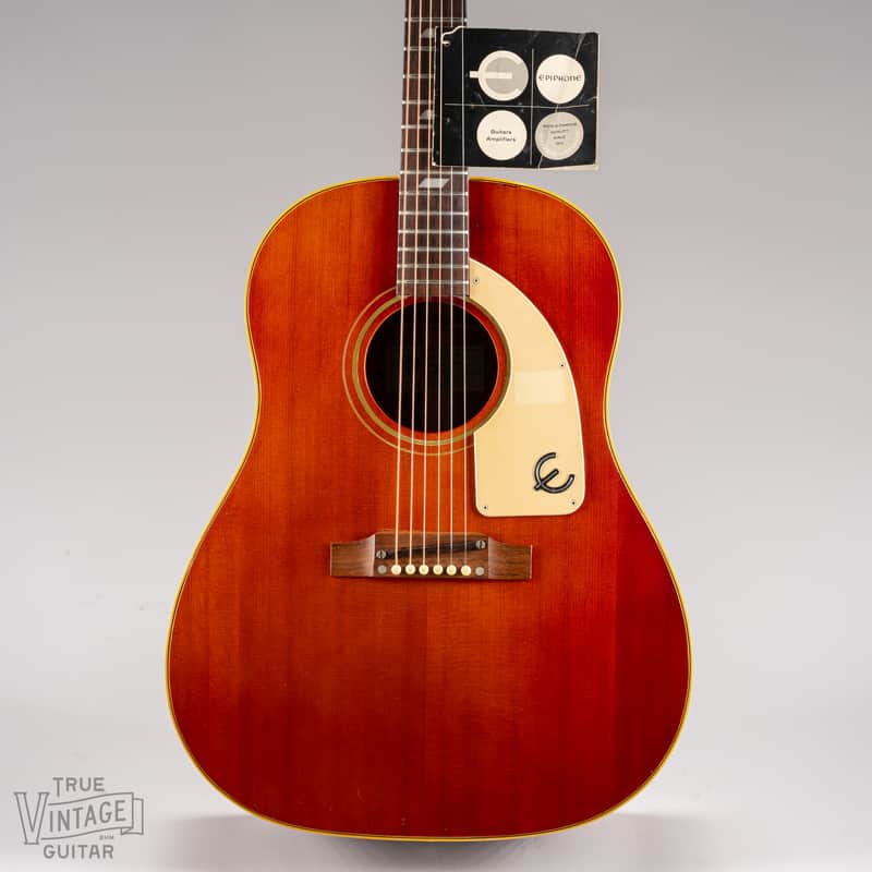 1968 Epiphone FT-79 Texan Cherry Red