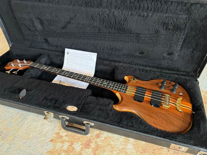 Alembic Stanley Clarke BBSB4 Brown Bass Short Scale 2012 LED's Immaculate image 1