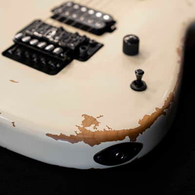 CHARVEL Pro-mod Relic San Dimas Style 1 HH Fr Pf PF Weathered White image 2
