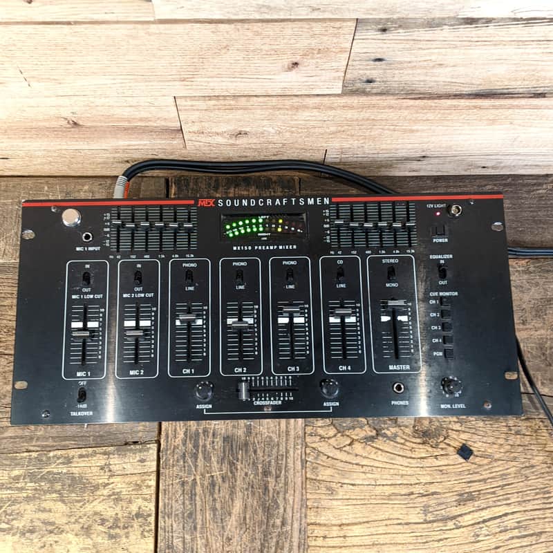 MTX Soundcraftsmen MX150 - DJ Mixer | Reverb