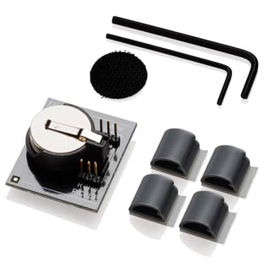 EMG ACS Acoustic Guitar Pickup with Chrome Poles, Ivory-NEW image 3