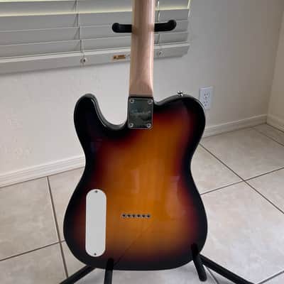 Squier Paranormal Baritone Cabronita Telecaster 2023 - Sunburst with Fender soft case image 8