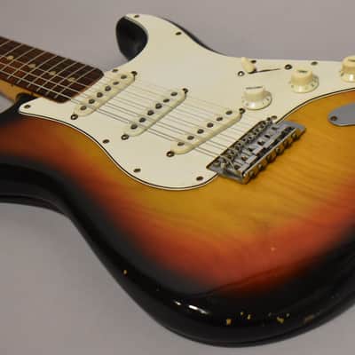 1974 Fender Stratocaster Sunburst w/OHSC image 8
