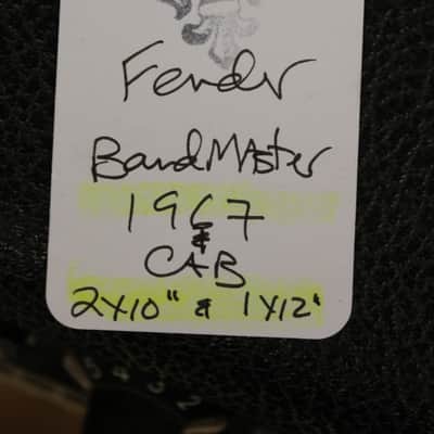 1967 Fender Bandmaster w/ 2x10" & 1x12" Cab image 2