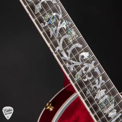 Gibson Custom Shop Dealer Select Les Paul Custom 5A Quilt "Tree Of Life" Fireburst #CS601367 image 9