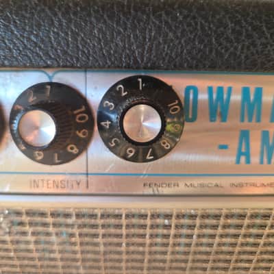 Fender Showman "Drip Edge" 2-Channel 85-Watt Silverface Guitar Amp Head with Master Volume image 7